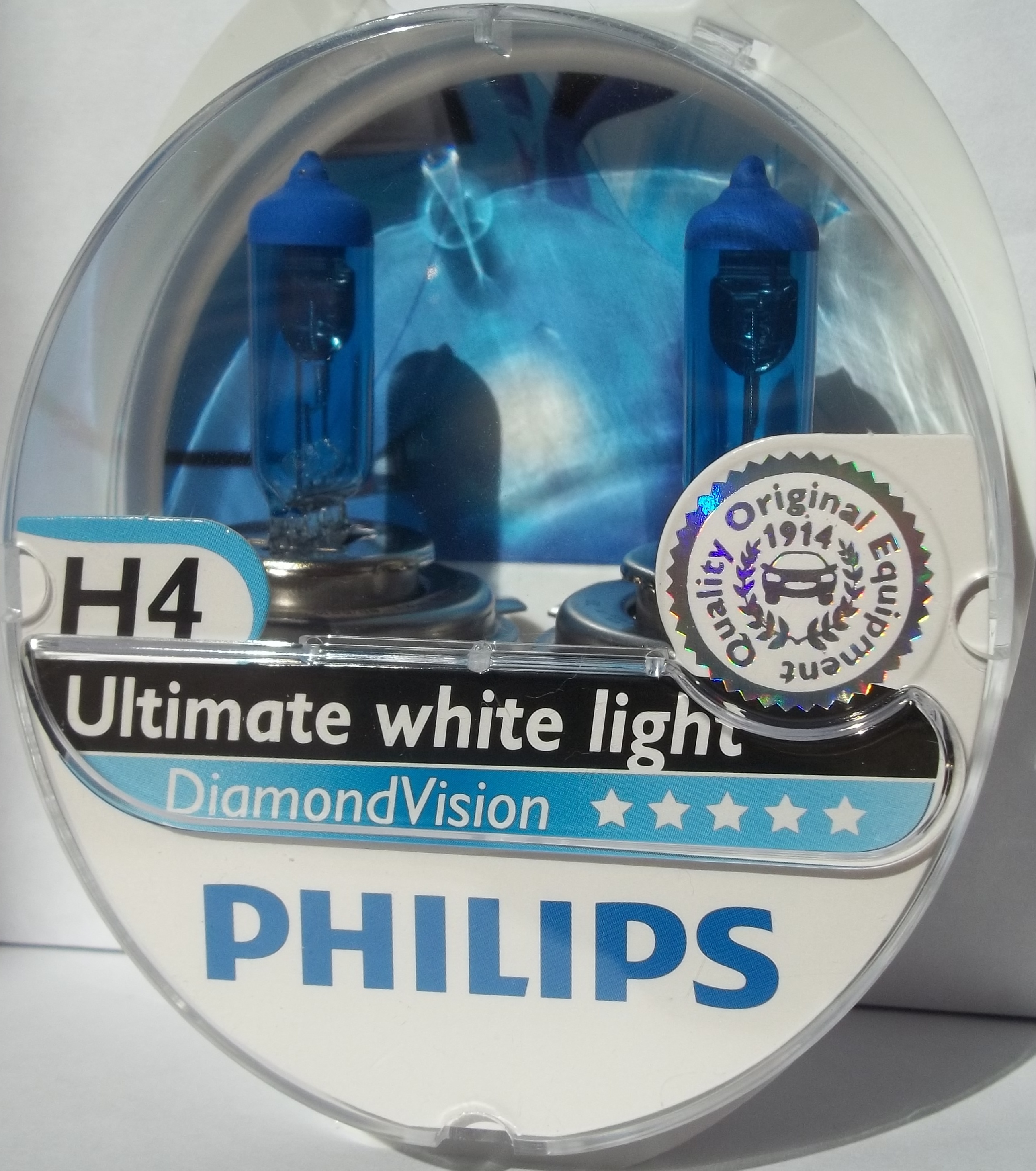 PHILIPS H4 SET DIAMOND VISION